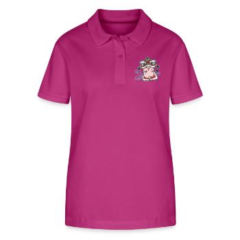 Piggy Dragon - Stanley/Stella Women’s Organic Polo Shirt ELLISER - orchid Flower - Front - Luana (180cm)