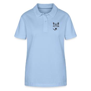 The Wolf - Stanley/Stella Women’s Organic Polo Shirt ELLISER - sky blue - Front - Luana (180cm)