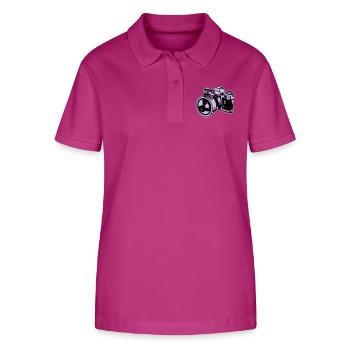 camera - Polo bio ELLISER Stanley/Stella Femme - mauve orchidée - Devant - Luana (180cm)