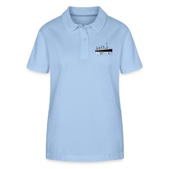 Titanic - Stanley/Stella Women’s Organic Polo Shirt ELLISER - sky blue - Front - Luana (180cm)