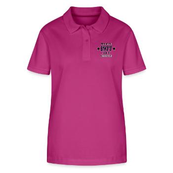 1977 - Stanley/Stella Frauen Bio-Poloshirt ELLISER - Orchidee - Vorne - Luana (180cm)