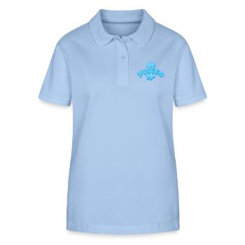 Sternzeichen Fische / Zodiac Pisces - Stanley/Stella Frauen Bio-Poloshirt ELLISER - sky Blue - Vorne - Luana (180cm)