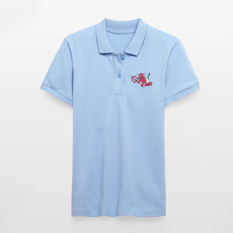 evil devil demon hell devil satan crawling pacifie Stanley/Stella Women’s Organic Polo Shirt ELLISER