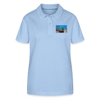 well on a historical market place Goslar - Stanley/Stella Women’s Organic Polo Shirt ELLISER - sky blue - Front - Luana (180cm)