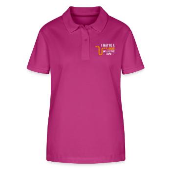I May Be A Plumber But I Can't Fix Stupid Pipe Plu - Stanley/Stella Women’s Organic Polo Shirt ELLISER - orchid Flower - Front - Luana (180cm)