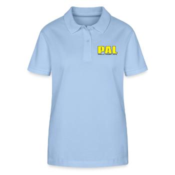 PAL - someone else's problem - Stanley/Stella Women’s Organic Polo Shirt ELLISER - sky blue - Front - Luana (180cm)