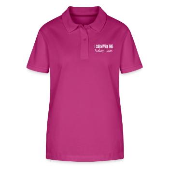 I Survived The Sixties Twice - Stanley/Stella Women’s Organic Polo Shirt ELLISER - orchid Flower - Front - Luana (180cm)