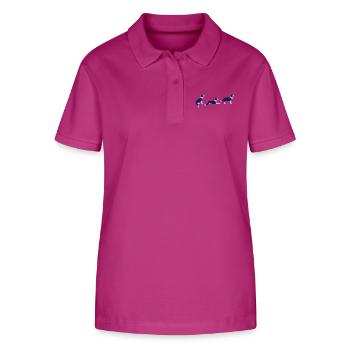 Sitz Platz Steh Border Collie Vektor - Stanley/Stella Women’s Organic Polo Shirt ELLISER - orchid Flower - Front - Luana (180cm)