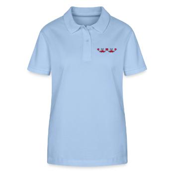 Crabs - Stanley/Stella Women’s Organic Polo Shirt ELLISER - sky blue - Front - Luana (180cm)