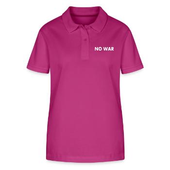 No war - Stanley/Stella Women’s Organic Polo Shirt ELLISER - orchid Flower - Front - Luana (180cm)