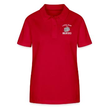 Mechatronics Engineer Car Mechanic Funny Sayings - Stanley/Stella Women’s Organic Polo Shirt ELLISER - red - Front - Luana (180cm)