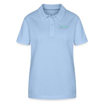 Kita-Erzieher Abschluss-Geschenk Kindergärtnerin - Stanley/Stella Frauen Bio-Poloshirt ELLISER - sky Blue - Vorne - Luana (180cm)