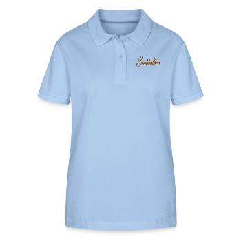 Buchhaltung Abschluss-Geschenk Buchhalterin - Stanley/Stella Frauen Bio-Poloshirt ELLISER - sky Blue - Vorne - Luana (180cm)