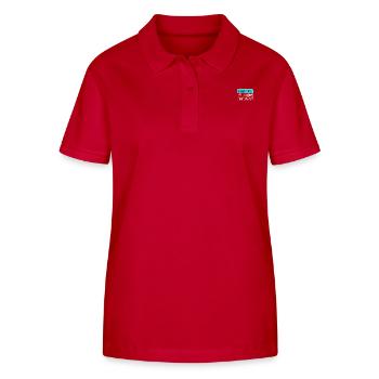Legendary Homeopathic Herbal Naturopaths - Stanley/Stella Women’s Organic Polo Shirt ELLISER - red - Front - Luana (180cm)