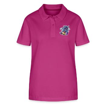 Funny Custodian Rubber Hose Cartoon - Stanley/Stella Women’s Organic Polo Shirt ELLISER - orchid Flower - Front - Luana (180cm)