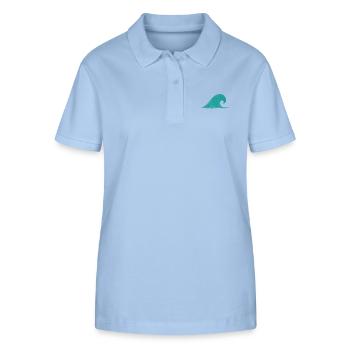 Ripple - Stanley/Stella Women’s Organic Polo Shirt ELLISER - sky blue - Front - Luana (180cm)