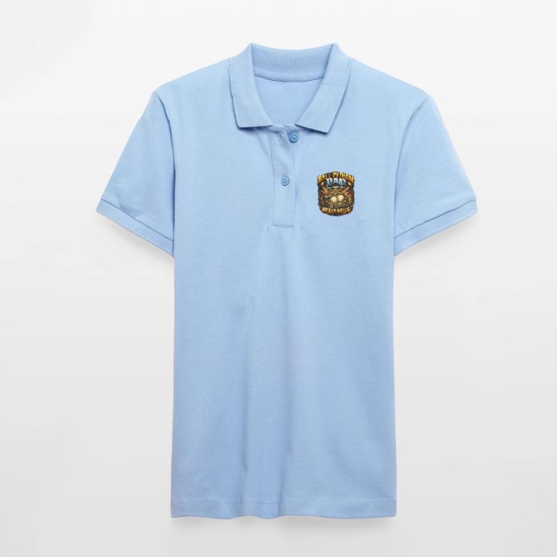 Ball Python Dad Größere Eier Königspython Besitzer Stanley/Stella Frauen Bio-Poloshirt ELLISER