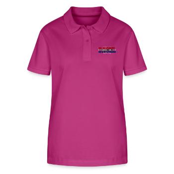 BASEL - Stanley/Stella Frauen Bio-Poloshirt ELLISER - Orchidee - Vorne - Luana (180cm)