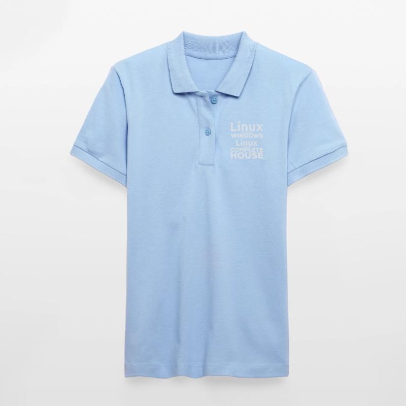 Linux is not Windows! Linux is a complete house! Stanley/Stella Women’s Organic Polo Shirt ELLISER
