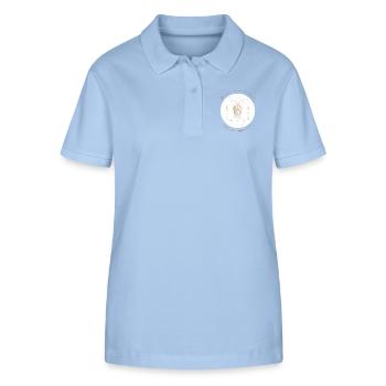 Head 25 - Stanley/Stella Women’s Organic Polo Shirt ELLISER - sky blue - Front - Luana (180cm)