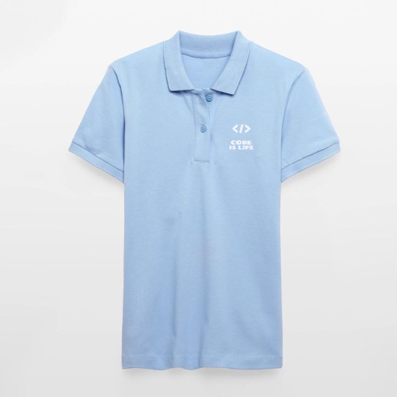 coding programmieren Programmierer Geschenk idee Stanley/Stella Frauen Bio-Poloshirt ELLISER