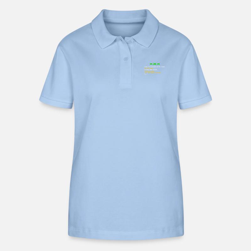 Programmer 99 Little Bugs Programming - Stanley/Stella Frauen Bio-Poloshirt ELLISER - sky Blue