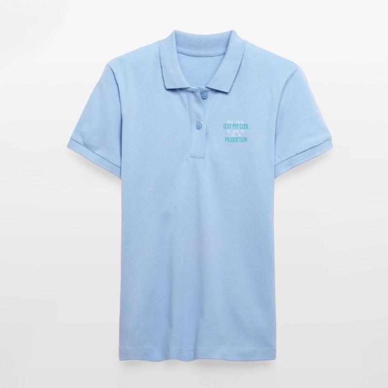 Cadeau de chemise de codeur de production de code de test cool Polo bio ELLISER Stanley/Stella Femme
