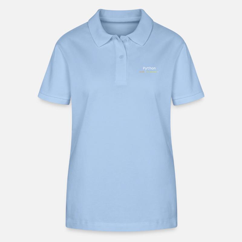 Python ist großartig - Stanley/Stella Frauen Bio-Poloshirt ELLISER - sky Blue