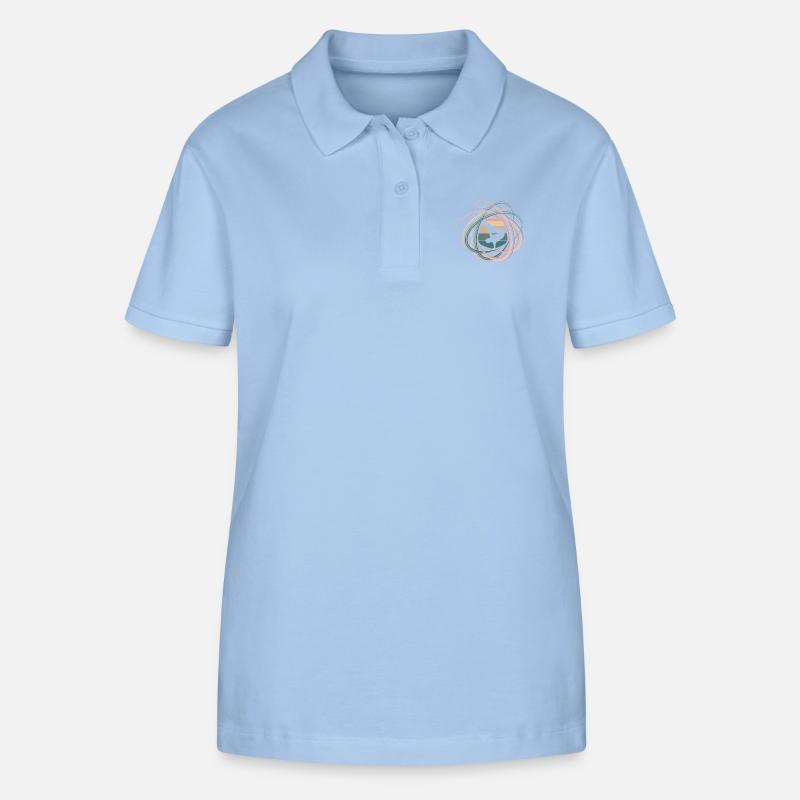 Breakdance - Stanley/Stella Frauen Bio-Poloshirt ELLISER - sky Blue