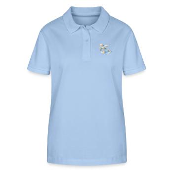 Wakeboard splash - Stanley/Stella Women’s Organic Polo Shirt ELLISER - sky blue - Front - Luana (180cm)