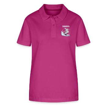 Mignon Licorne Ski Vacances Ski Piste Rose - Polo bio ELLISER Stanley/Stella Femme - mauve orchidée - Devant - Luana (180cm)