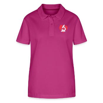 Liebe Medizinischer Laborwissenschaftler Lustiger MLS-Wissenschaftler - Stanley/Stella Frauen Bio-Poloshirt ELLISER - Orchidee - Vorne - Luana (180cm)