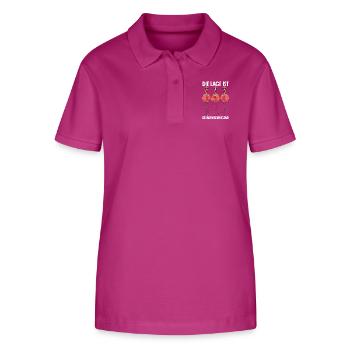 Die Lage Ist Besäufniserregend - Stanley/Stella Frauen Bio-Poloshirt ELLISER - Orchidee - Vorne - Luana (180cm)