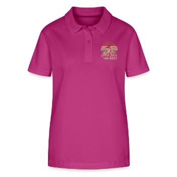 Vintage 2017 Retro 2017 Birthday Gift - Stanley/Stella Women’s Organic Polo Shirt ELLISER - orchid Flower - Front - Luana (180cm)