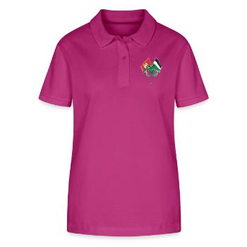 Hannover - Flagge zeigen - Stanley/Stella Frauen Bio-Poloshirt ELLISER - Orchidee - Vorne - Luana (180cm)