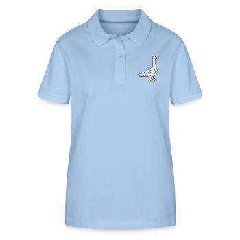 Goose - Stanley/Stella Women’s Organic Polo Shirt ELLISER - sky blue - Front - Luana (180cm)