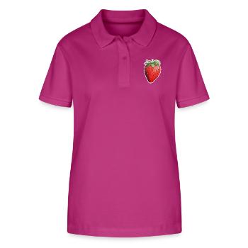 Fraise simple - Polo bio ELLISER Stanley/Stella Femme - mauve orchidée - Devant - Luana (180cm)