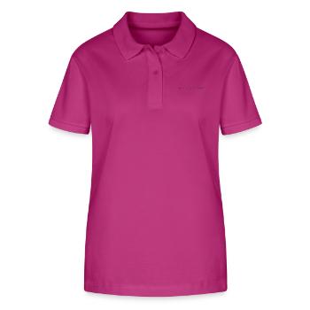 Ligne fine Calligraphie moderne Humour minimaliste - Polo bio ELLISER Stanley/Stella Femme - mauve orchidée - Devant - Luana (180cm)