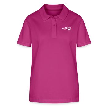 Métro train - Polo bio ELLISER Stanley/Stella Femme - mauve orchidée - Devant - Luana (180cm)