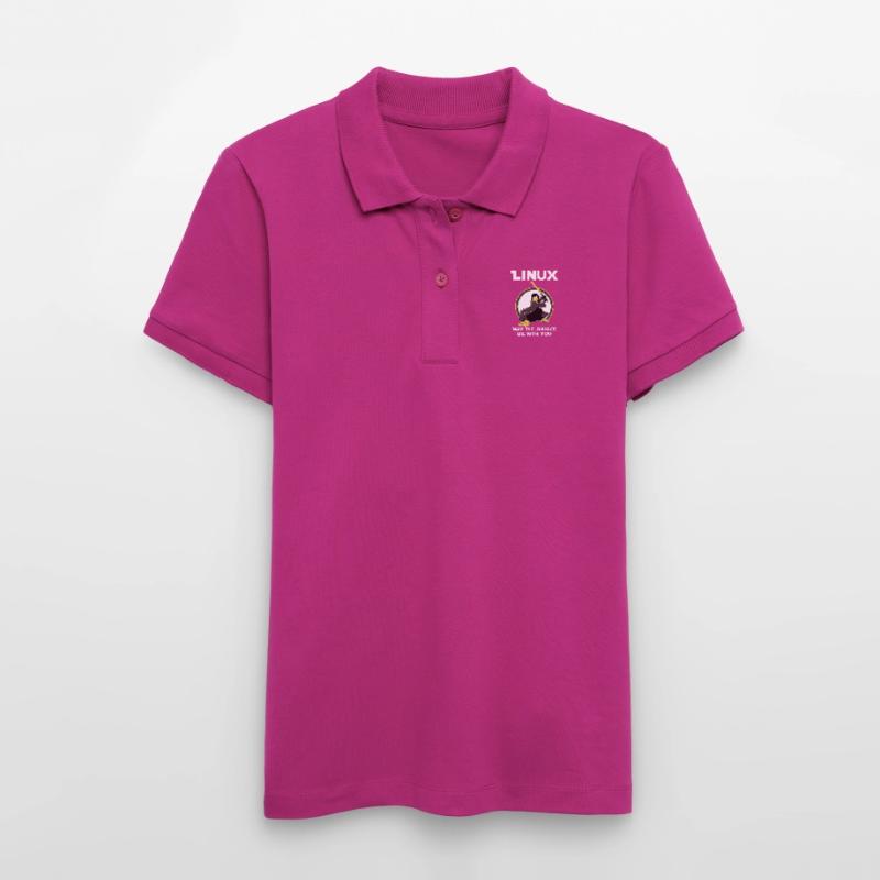 may_the_linux_source Stanley/Stella Women’s Organic Polo Shirt ELLISER