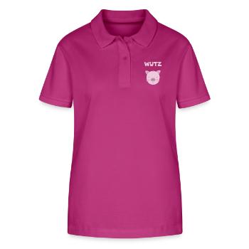 Little Pig Pink Girl Birthday Nursery - Stanley/Stella Women’s Organic Polo Shirt ELLISER - orchid Flower - Front - Luana (180cm)