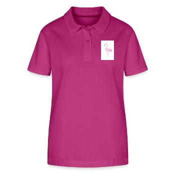 Flamingo Pineapple - Stanley/Stella Frauen Bio-Poloshirt ELLISER - Orchidee - Vorne - Luana (180cm)