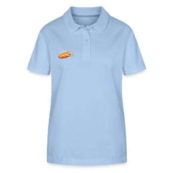 Holy delicious ! - Stanley/Stella Women’s Organic Polo Shirt ELLISER - sky blue - Front - Luana (180cm)