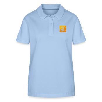 alimentation des oiseaux - Polo bio ELLISER Stanley/Stella Femme - bleu ciel - Devant - Luana (180cm)