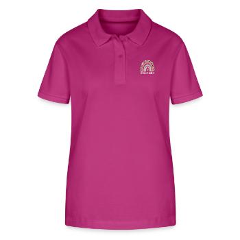 Chaudronnier arc-en-ciel léopard drôle chaudronnier - Polo bio ELLISER Stanley/Stella Femme - mauve orchidée - Devant - Luana (180cm)
