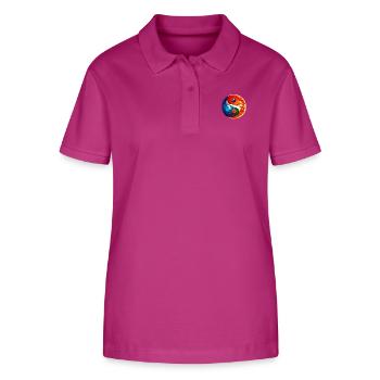 Yin Yang - Stanley/Stella Frauen Bio-Poloshirt ELLISER - Orchidee - Vorne - Luana (180cm)