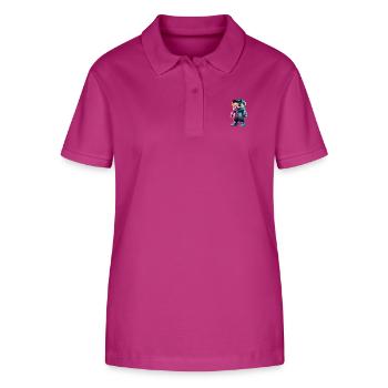 Teddy - Stanley/Stella Women’s Organic Polo Shirt ELLISER - orchid Flower - Front - Luana (180cm)