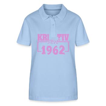 Creative 1962 - Stanley/Stella Women’s Organic Polo Shirt ELLISER - sky blue - Front - Luana (180cm)