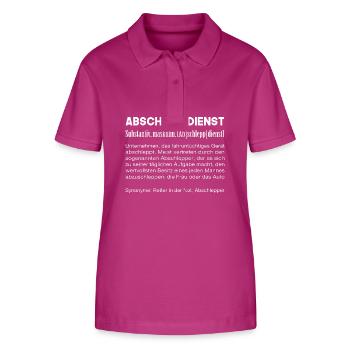 Abschlepper Abschleppdienst Definition lustige - Stanley/Stella Frauen Bio-Poloshirt ELLISER - Orchidee - Vorne - Luana (180cm)