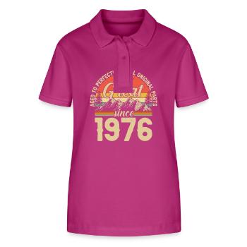 1976 - A legendary year - Stanley/Stella Women’s Organic Polo Shirt ELLISER - orchid Flower - Front - Luana (180cm)
